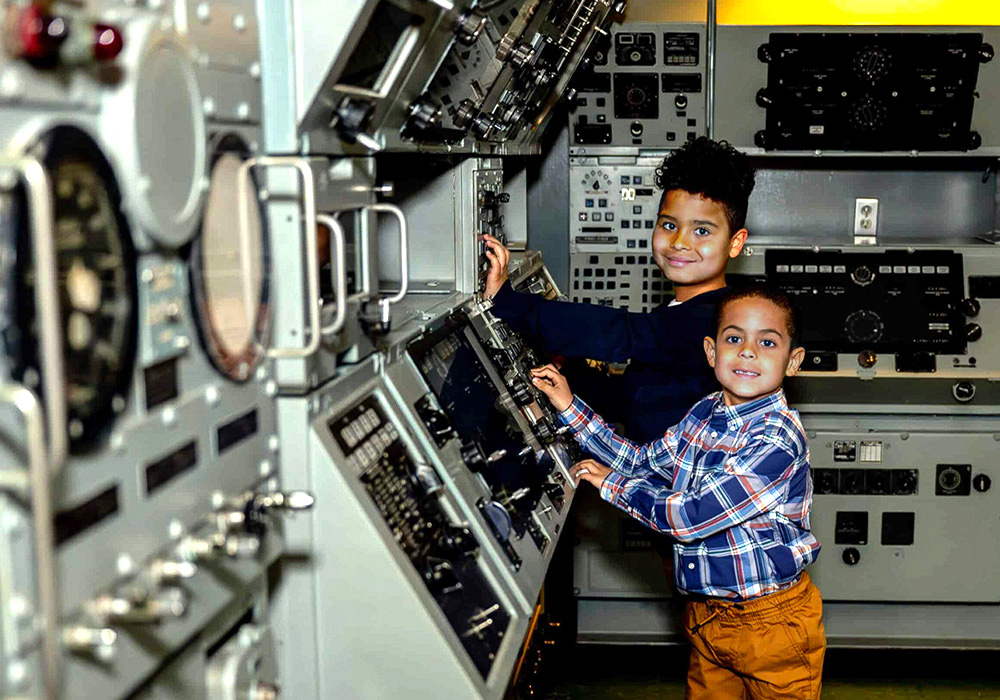 Set a course for adventure with the top free indoor places to play in Connecticut! Photo courtesy of the Submarine Force Library and Museum