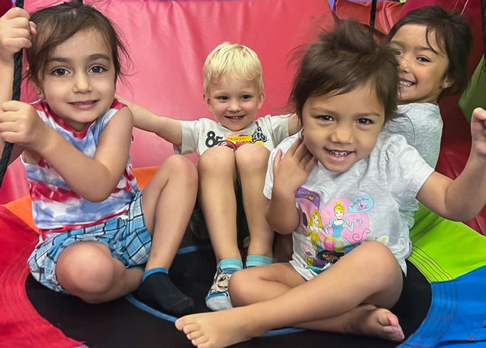 Kids meet new friends as they jump, slide, and swing at the top indoor playgrounds and play spaces in Connecticut. Photo courtesy of Romp N Roll in Wethersfield